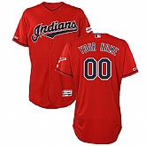 Indians Red Men's Customized 150th Patch Flexbase Jersey,baseball caps,new era cap wholesale,wholesale hats